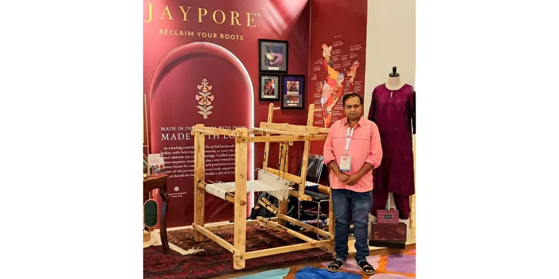 Jaypore Highlights 700-Year-Old Tangaliya Weaving Tradition at Bharat Tex 2026